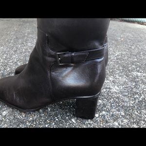 Chocolate Brown Dressy Ankle Boots Sz 8.5M
